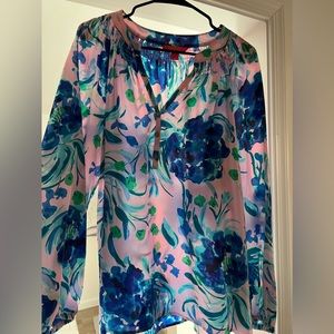 Lily Pulitzer Elsa Silk Top